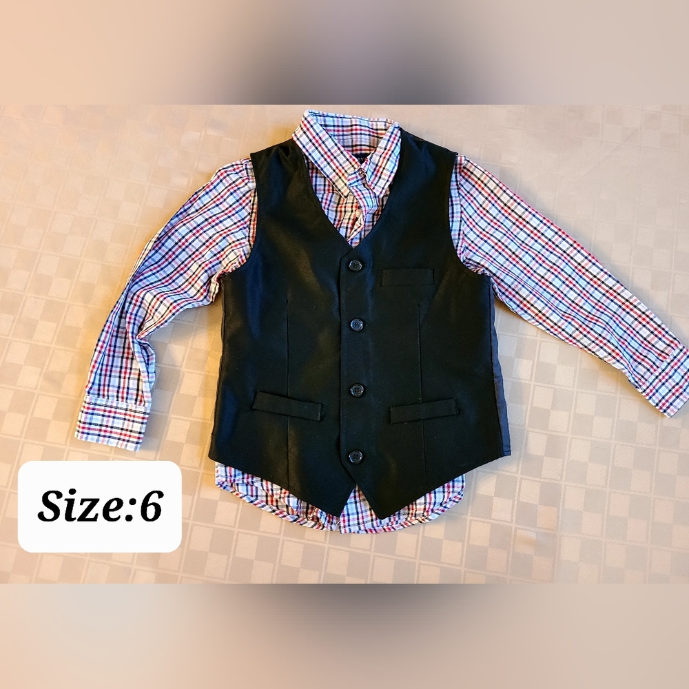 Boys shirt and vast combo